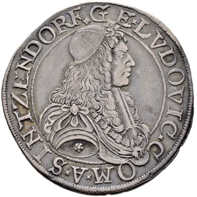 ½ Thaler - George Ludwig front