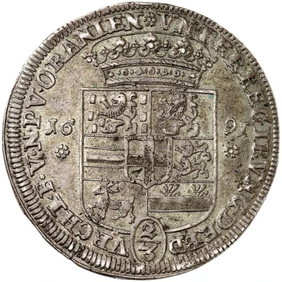 ⅔ Thaler - Henry Casimir II back