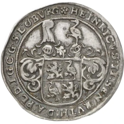 ¼ Thaler - Henry II Death front