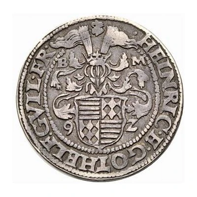 ½ Thaler - Henry II and Gotthelf William I front