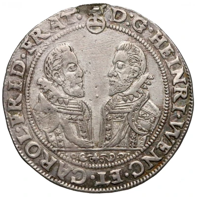 ½ Thaler - Henry Wenceslaus and Charles Frederick I front