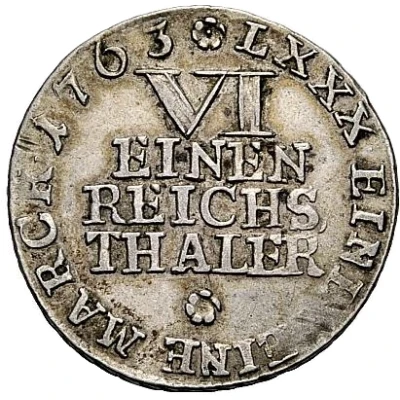 ⅙ Thaler - Henry XI back