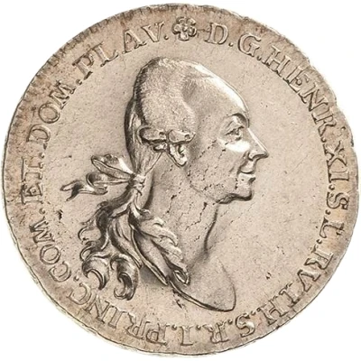 ½ Thaler - Henry XI front