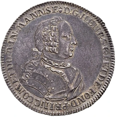 ½ Thaler - Henry front