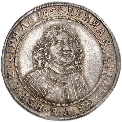 ½ Thaler - Hermann Adolphus front