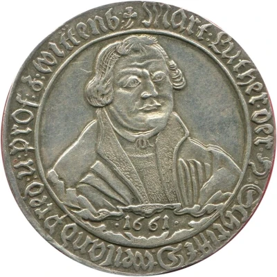 ⅔ Thaler - Hoyer Christof II 100th Anniversary of the Naumburg Confession front