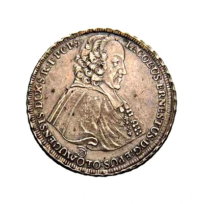 ½ Thaler - Jakob Ernst von Liechtenstein-Kastelkorn front