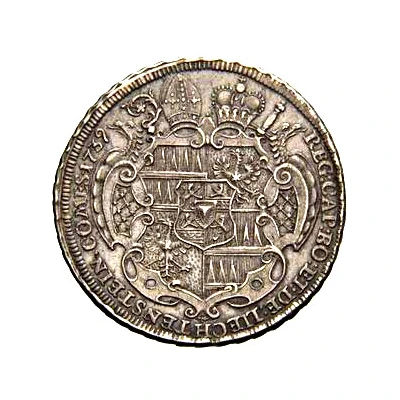 ½ Thaler - Jakob Ernst von Liechtenstein-Kastelkorn back