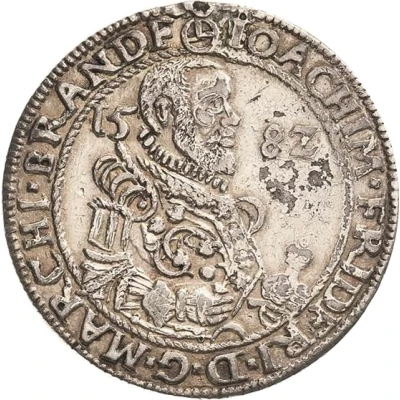 ½ Thaler - Joachim Frederick of Brandenburg front