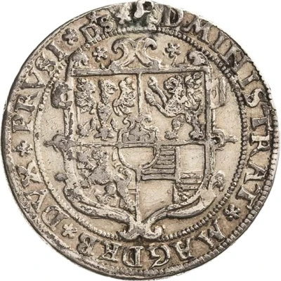 ½ Thaler - Joachim Frederick of Brandenburg back