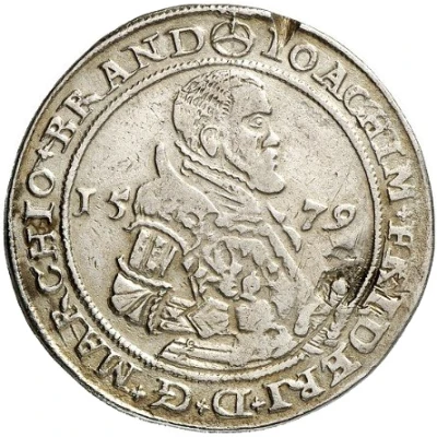 ½ Thaler - Joachim Frederick of Brandenburg front