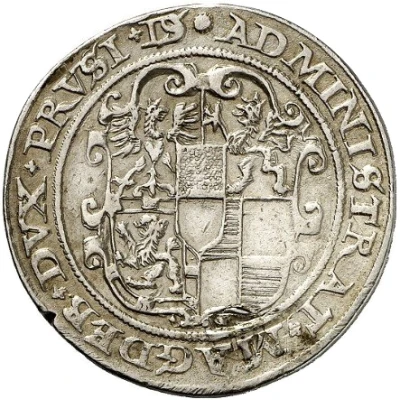 ½ Thaler - Joachim Frederick of Brandenburg back