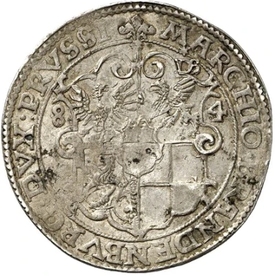 ½ Thaler - Joachim Frederick of Brandenburg back