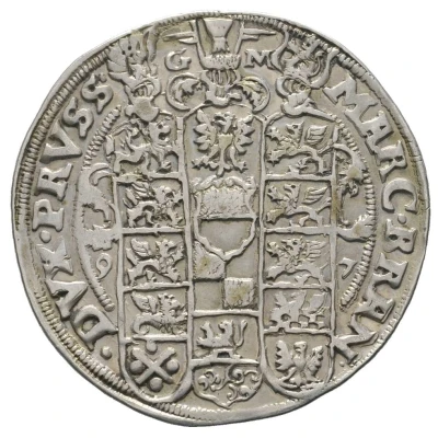 ½ Thaler - Joachim Frederick of Brandenburg back