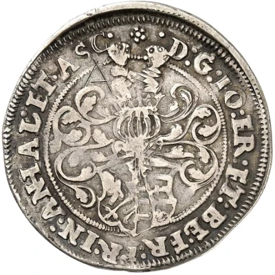 ¼ Thaler - Joachim II Ernest and Bernhard VII front