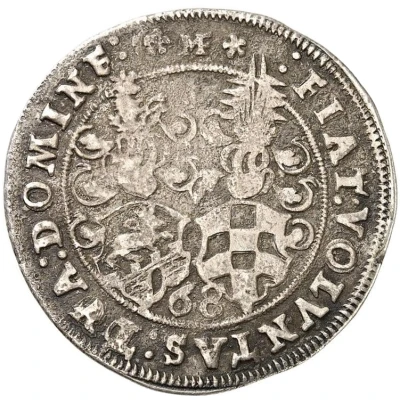 ¼ Thaler - Joachim II Ernest and Bernhard VII back