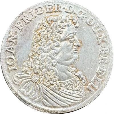 ⅔ Thaler - Johann Friedrich front