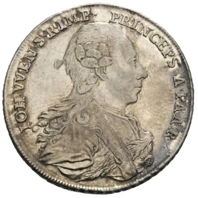 ½ Thaler - Johann Wenzel front