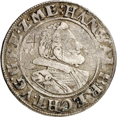 ¼ Thaler - John Albert II front