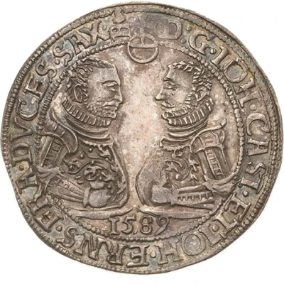 ½ Thaler - John Casimir and John Ernest front