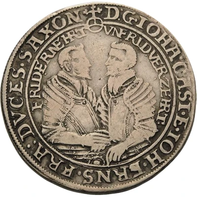 ½ Thaler - John Casimir and John Ernest front