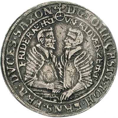 ½ Thaler - John Casimir and John Ernest front