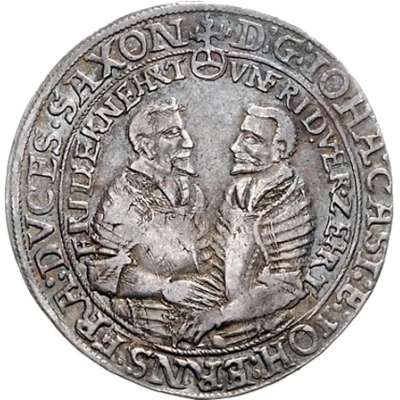 ½ Thaler - John Casimir and John Ernest front