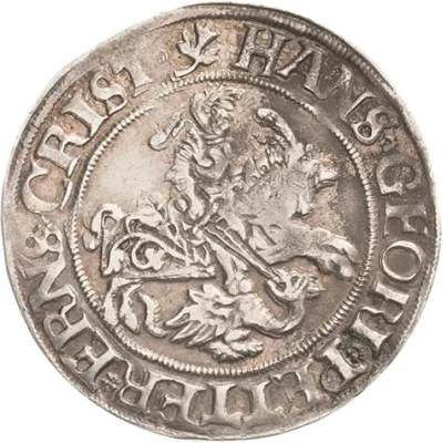 ¼ Thaler - John George I, Peter Ernest I and Christoph II front