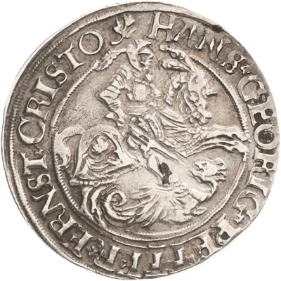 ½ Thaler - John George I, Peter Ernest I and Christoph II front