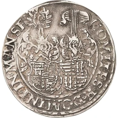 ½ Thaler - John George I, Peter Ernest I and Christoph II back