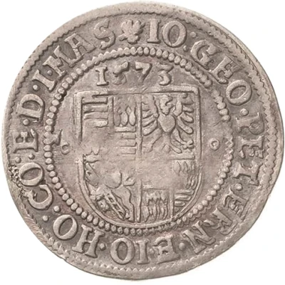 ¼ Thaler - John George I, Peter Ernest I and John Hoyer III front