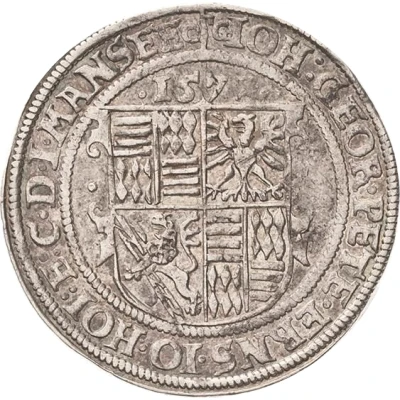 ½ Thaler - John George I, Peter Ernest I and John Hoyer III front