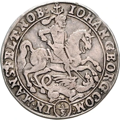 ⅓ Thaler - John George III front