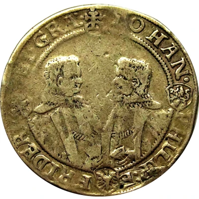 ½ Thaler - John Philip I, Frederick VIII, John William IV and Frederick William II front