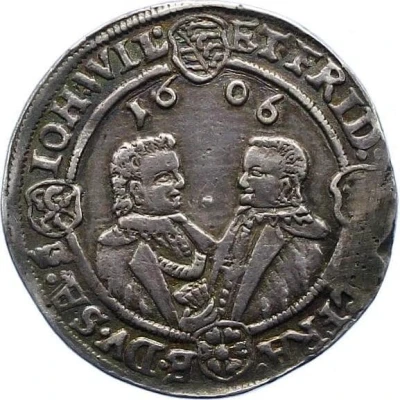 ¼ Thaler - John Philip I, Frederick VIII, John William IV and Frederick William II back