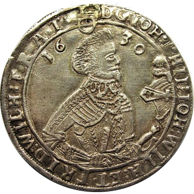 ½ Thaler - John Philip I, John William IV and Frederick William II front