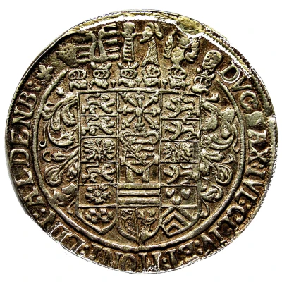 ½ Thaler - John Philip I, John William IV and Frederick William II back