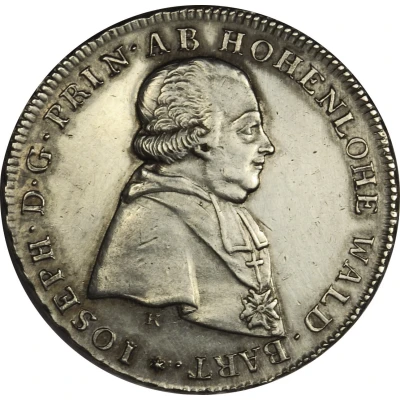 ½ Thaler - Joseph Christian front