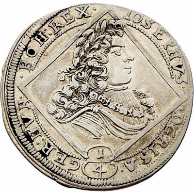 ¼ Thaler - Joseph I St Veit front