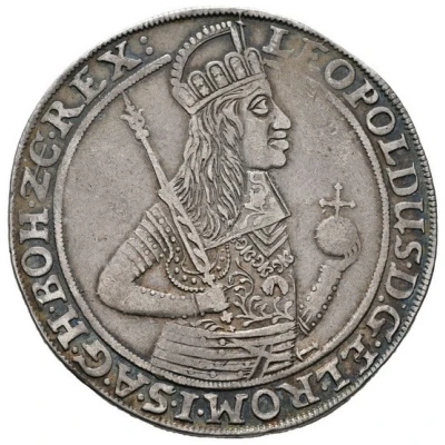 ½ Thaler - Leopold I Breslau front