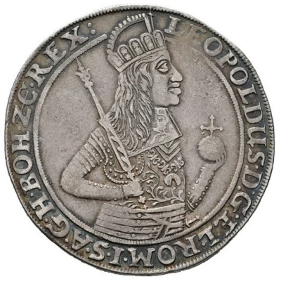 ½ Thaler - Leopold I Breslau front