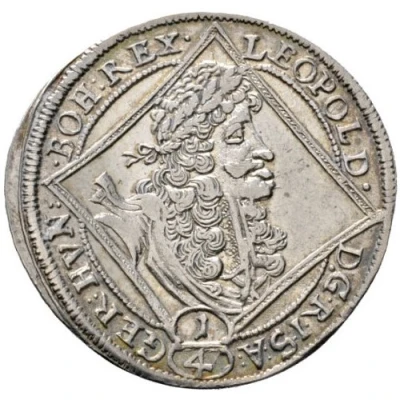 ¼ Thaler - Leopold I St Veit front