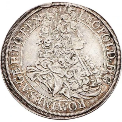 ½ Thaler - Leopold I Vienna front