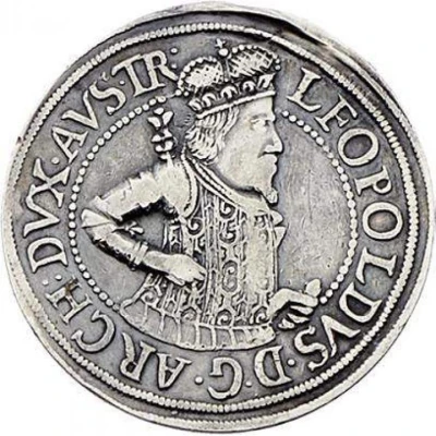 ½ Thaler - Leopold V ND front