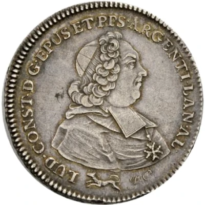 ½ Thaler - Louis Constantin de Rohan front