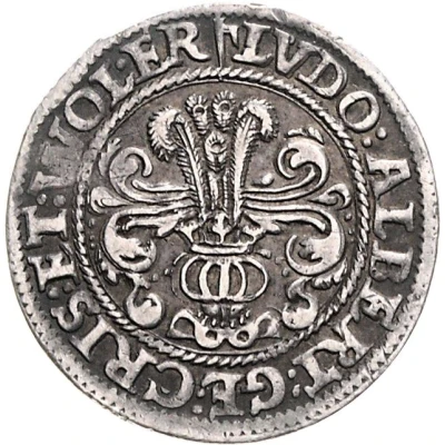 ¼ Thaler - Louis, Henry, Albert George, Christoph and Wolf Ernest ND front