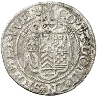 ¼ Thaler - Louis II, Henry XXI, Albert George, Christoph I and Wolf Ernest back