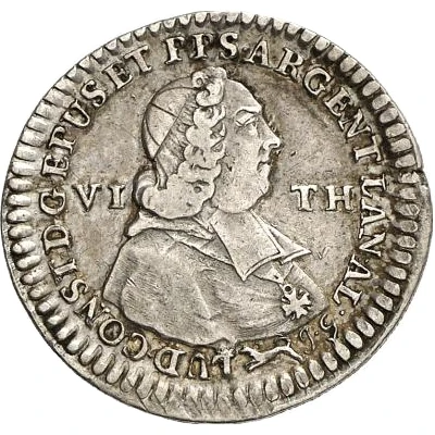 ⅙ Thaler - Ludwig Constantin von Rohan-Guéménée front