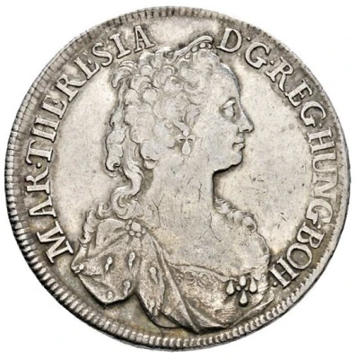 ½ Thaler - Maria Theresia Vienna front