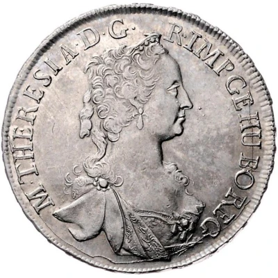 ½ Thaler - Maria Theresia Vienna front